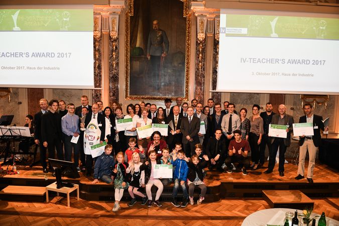 Preisträger und Schüler